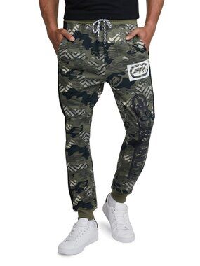 Ecko Unltd Men S Sweatpants Camo Fleece Jogger (Ecko Unltd Men S SweaOlive Camo)